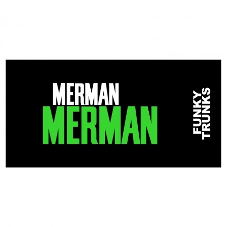 Green Merman Towel