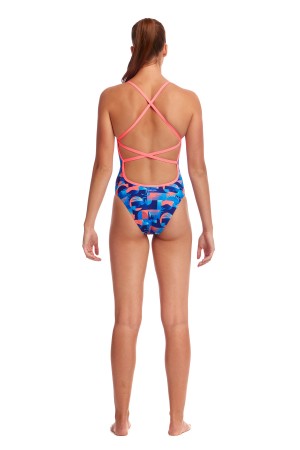 Strapped In One Piece Lava Lights Dames