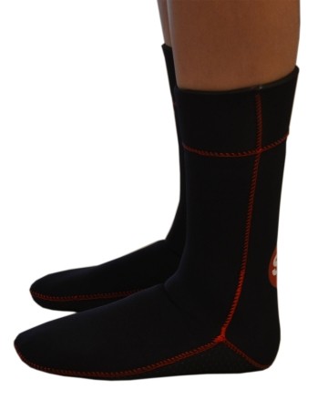 High thick neoprene wetsuit swimming socks 5MM