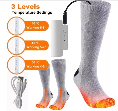 Battery Heating socks - rechargeble