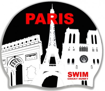 Silicon swim cap PARIS