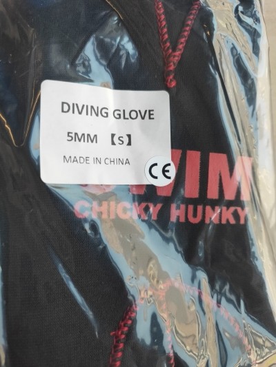 Long neoprene gloves 4mm