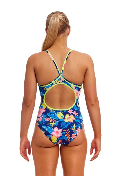 Funkita Tie Me Tight Sultry Summer Swimsuit Blue