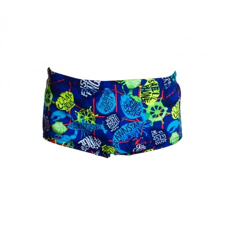 Catch of the Day Printed Trunks