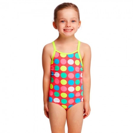 Twister Printed One Piece Toddler Girls