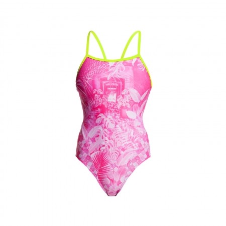 Pink Bliss Single Strap One Piece