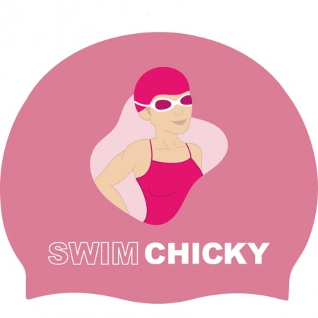 Swim Chicky - HOT Pink