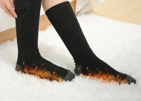 Elektrisch oplaadbare batterij sokken
