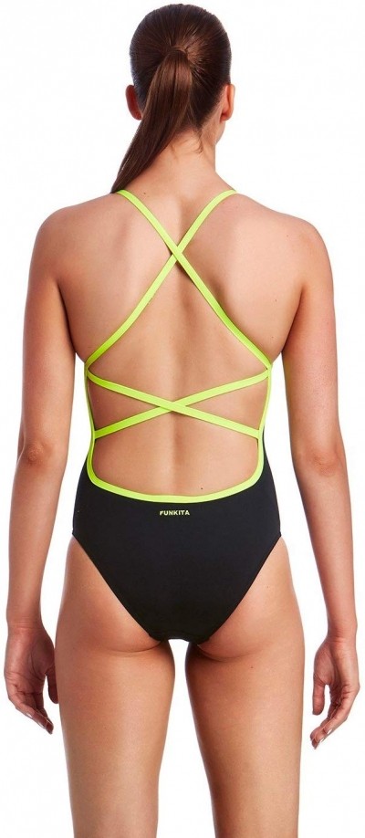 Strapped in One Piece Funkita Tag
